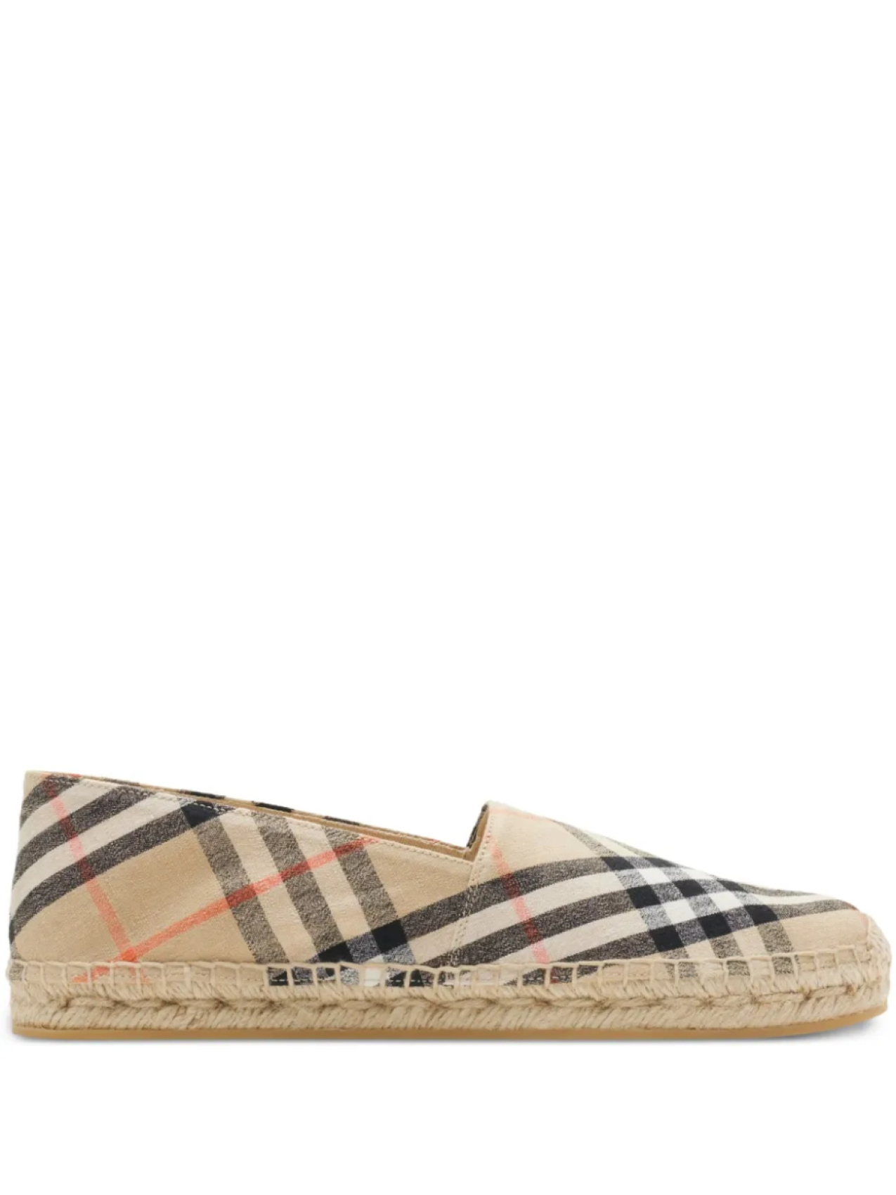 Эспадрильи Check Mews Burberry, нейтральный