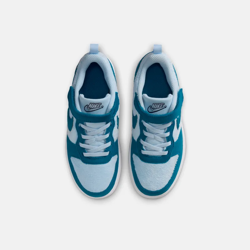 Кроссовки для скейтбординга Court Borough Fabric Low top детские Nike, Winter Elf — фото 3