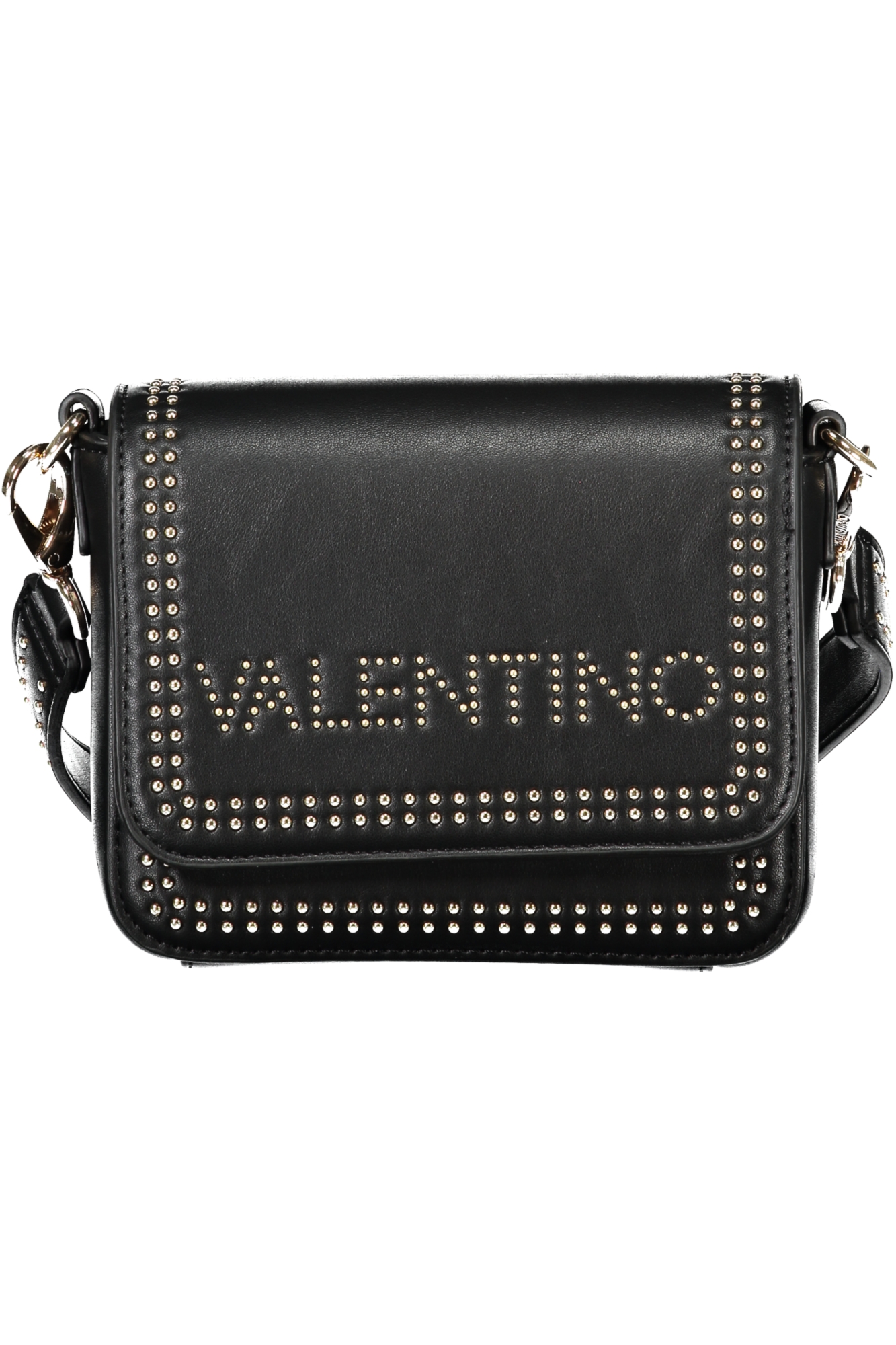 

Женская сумка Valentino Bags кросс-боди с клапаном и заклепками, черный