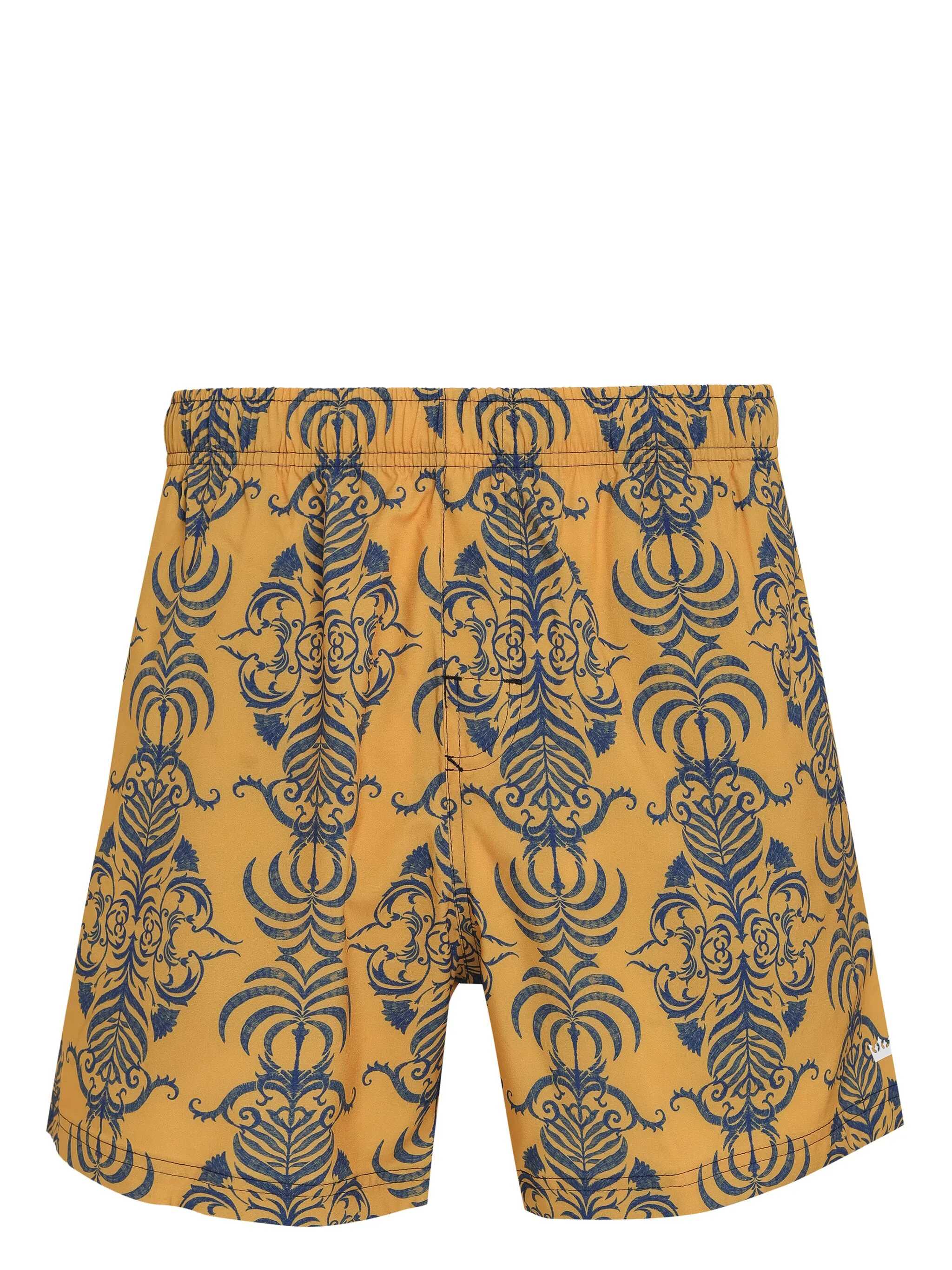 

Плавки-шорты с графичным принтом Osklen, желтый