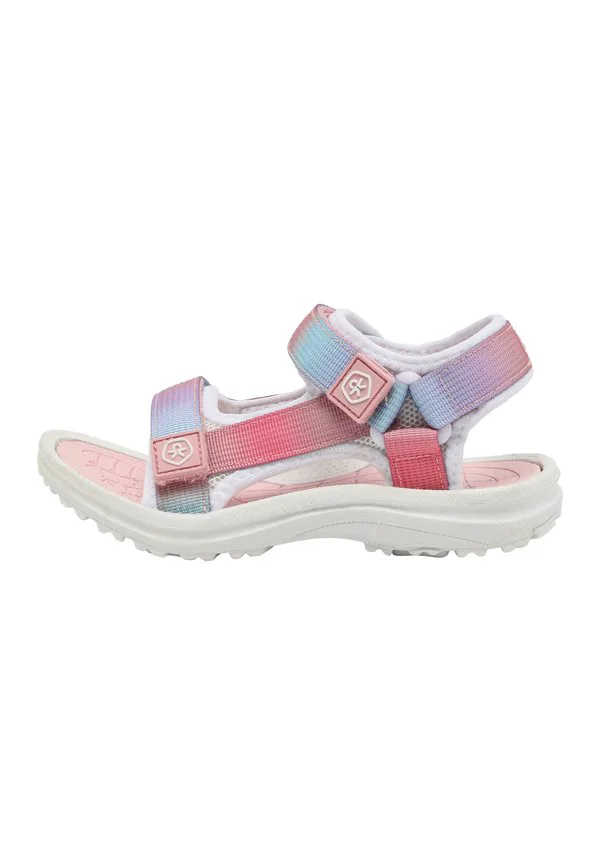Сандалии для ходьбы с цветовыми блоками Color Kids, Bridal Rose