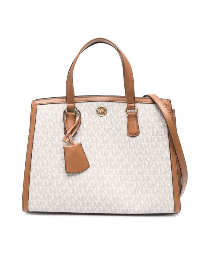 

Сумка сэтчел с желудями Michael Kors, бежевый