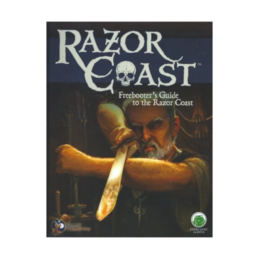

Freebooter's Guide to the Razor Coast (w/PDF) (Swords & Wizardry), Razor Coast (Swords & Wizardry), твердый переплет
