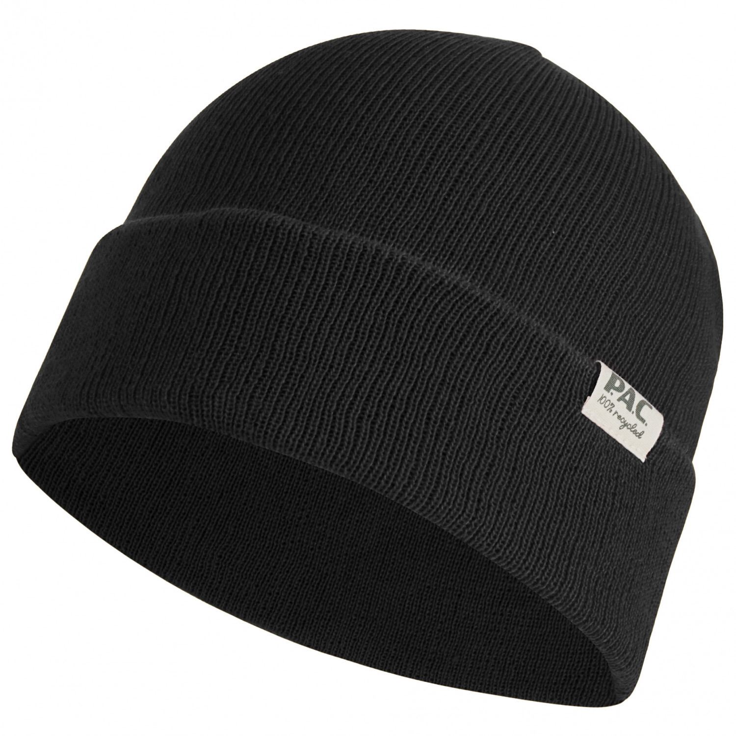 

Шапка P.A.C. Bricu 100% Recycled Beanie, черный