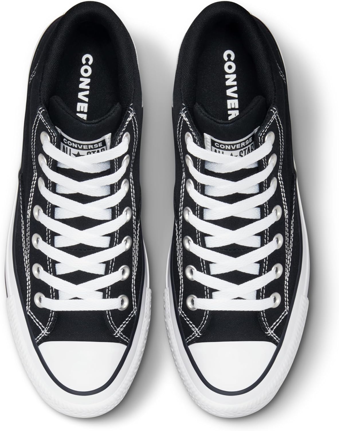 Кроссовки Converse Unisex Adult Chuck Taylor All Star Malden Street Mid Top, белый/черный — фото 4
