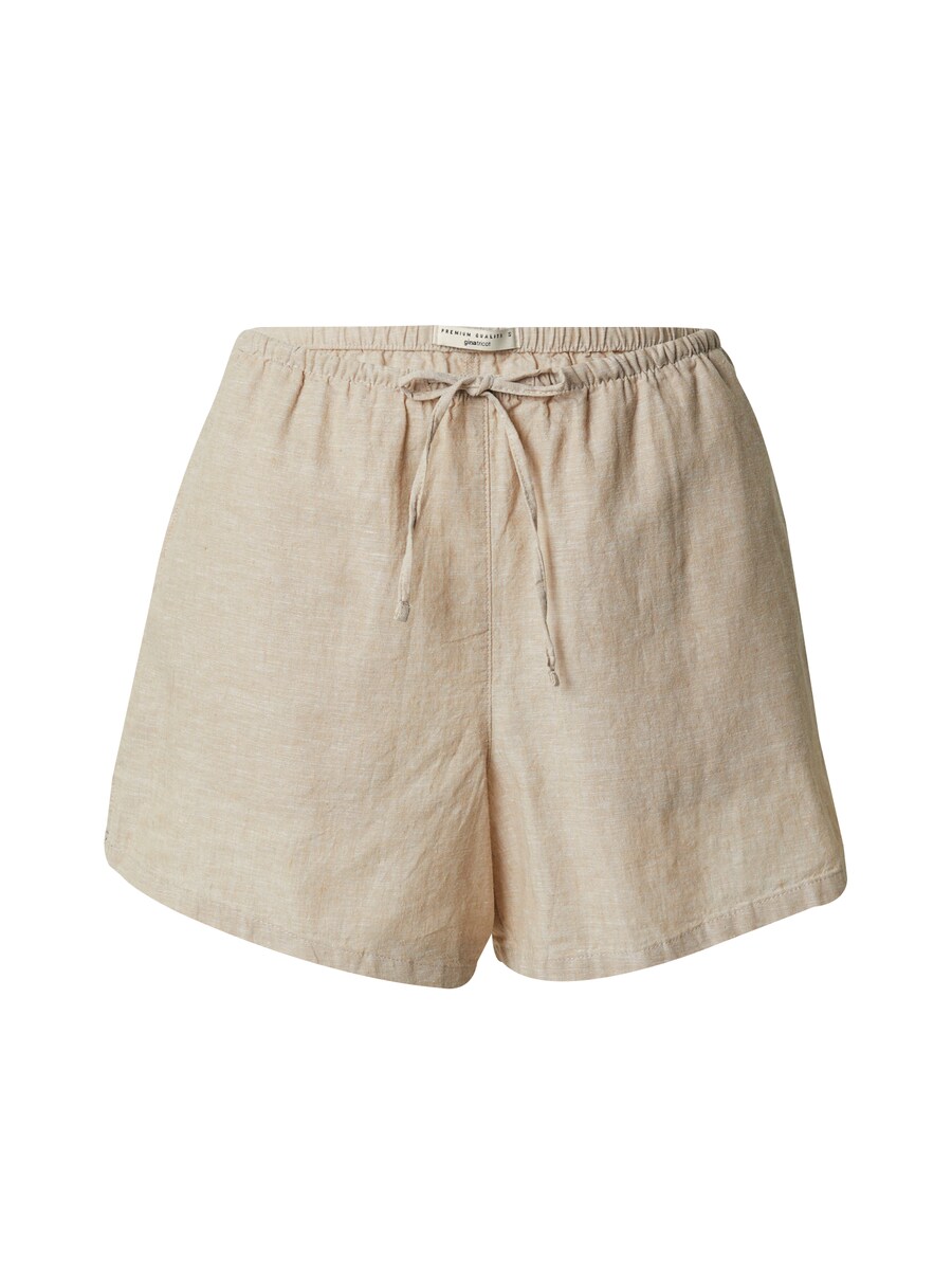 

Шорты Gina Tricot Loose fit Pants, экрю