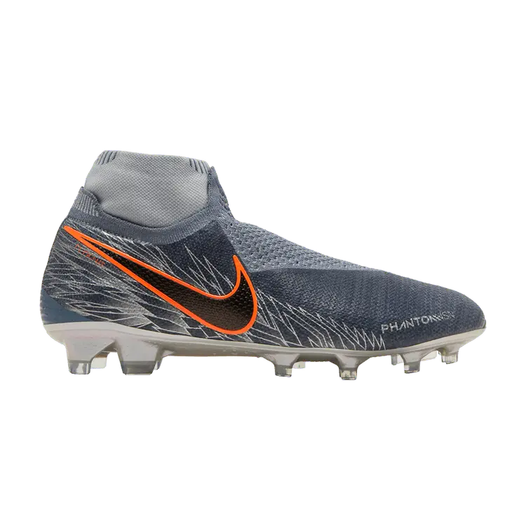 

Бутсы Nike Phantom Vision Elite DF FG 'Wolf Grey Armory Blue', серый