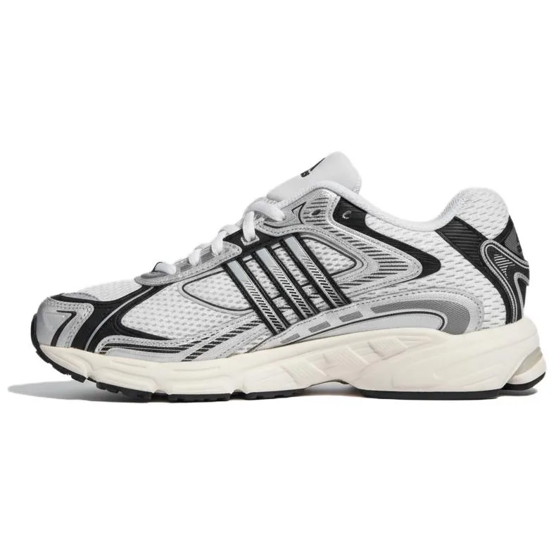 Adidas RESPONSE CL Textile, Synthetic Leather, TPU Balance Low top Chunky Sneakers Unisex Silver White