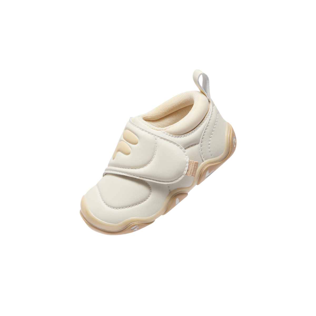 FILA KIDS Amore нескользящие детские туфли Milk White Smoothie Brown для малышей — фото 2