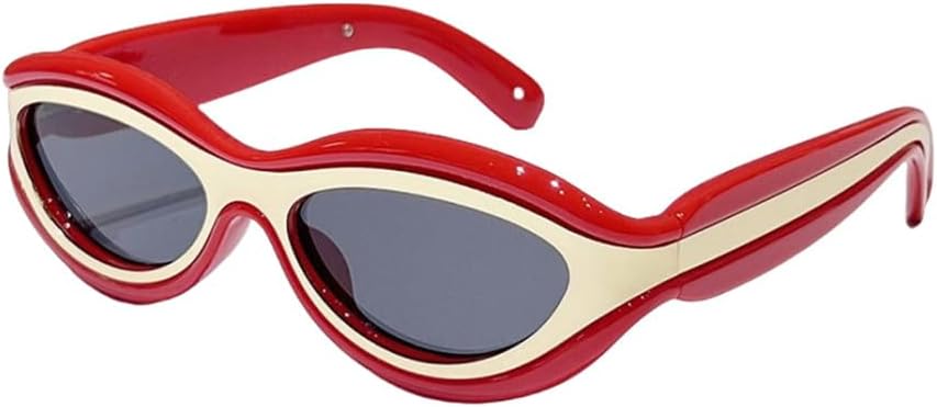 

2027 - Модные овальные солнцезащитные очки для женщин и мужчин, леопардовый принт, черная оправа, винтажный повседневный стиль, защита от солнца UV400 MTZJH, One Color