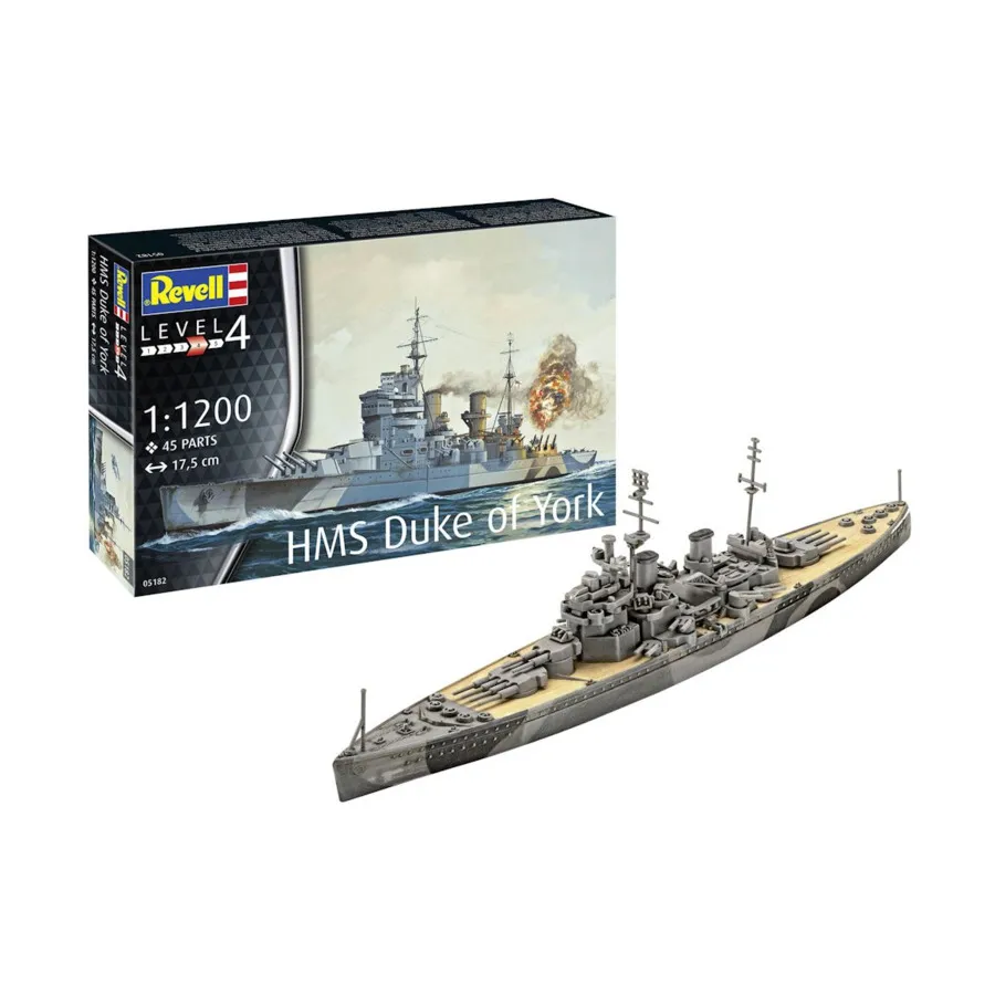 

HMS Герцог Йоркский, Model Kits (1:1200) (Revell)