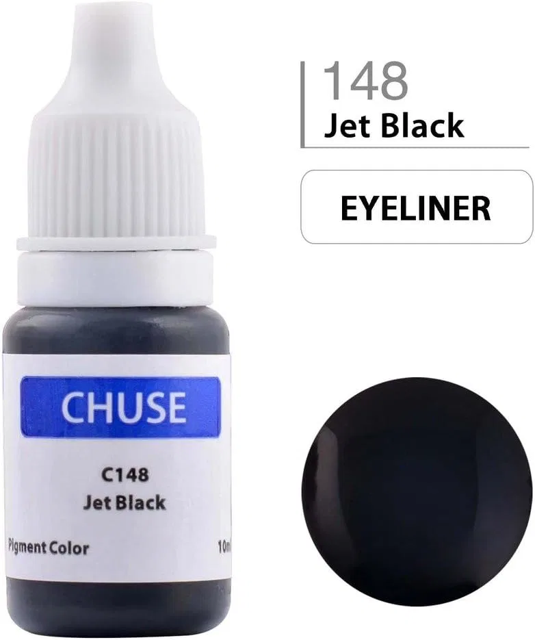 Пигмент для бровей Chuse C148 Jet Black 10 мл — фото 3
