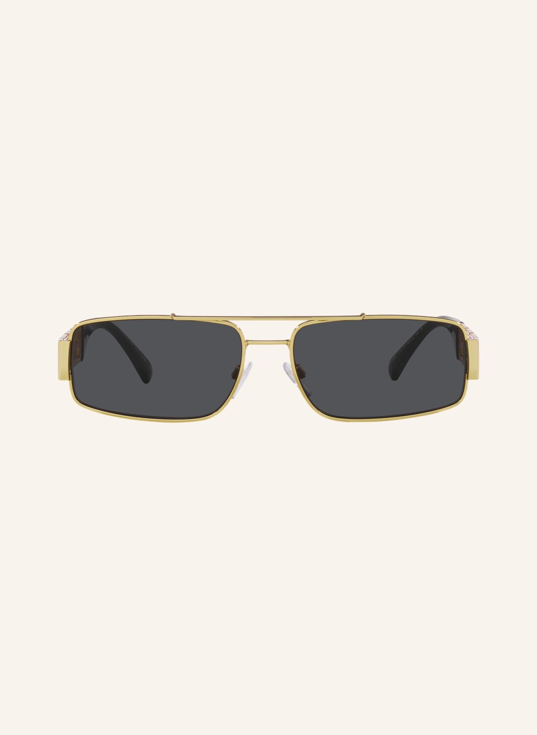 Солнцезащитные очки ve2257 VERSACE, цвет 100287 - GOLD/DUNKELGRAU — фото 2