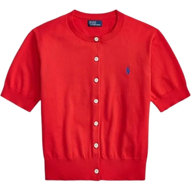 Джемпер свободного кроя Polo Ralph Lauren красный