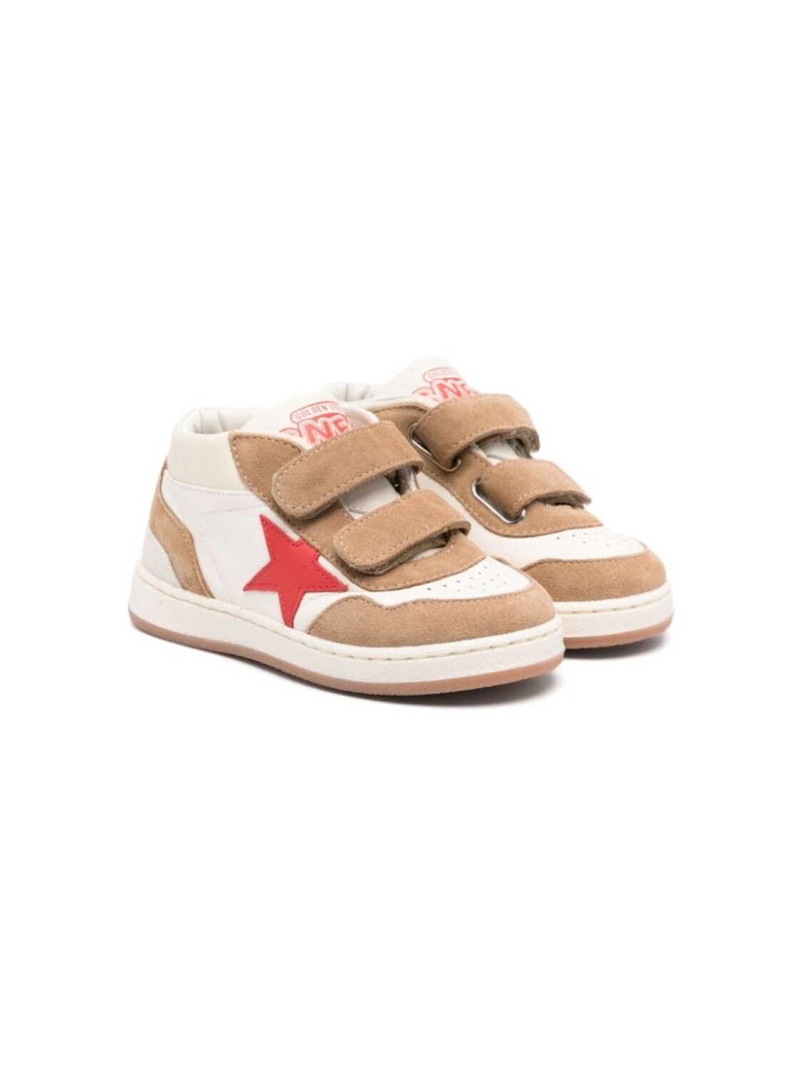 

Golden Goose Kids июньские кроссовки, белый