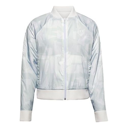 

Куртка move reversible bomber jacket 'white ice blue' Under Armour, белый