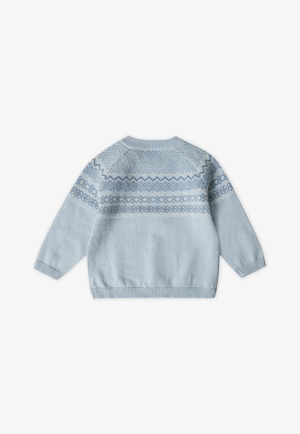 Свитер Mit Norweger Muster Stellou & friends, цвет light blue — фото 2
