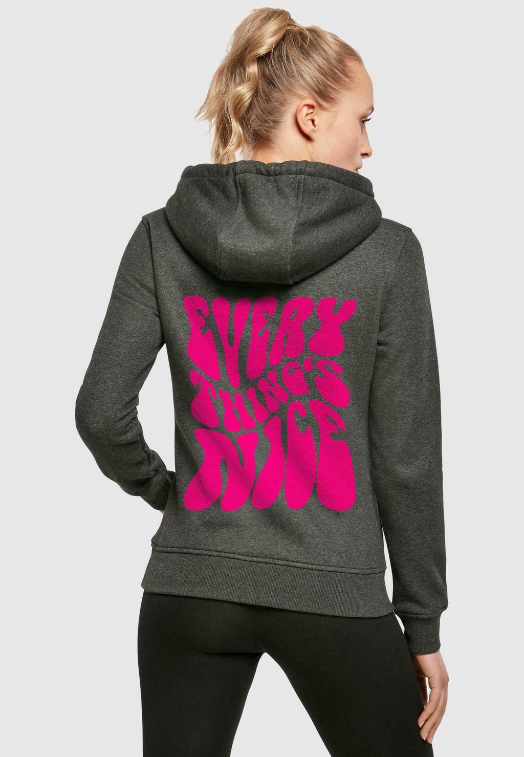 

Толстовка EVERYTHING'S NICE HOODY - Hoodie Mister Tee, темно-серый