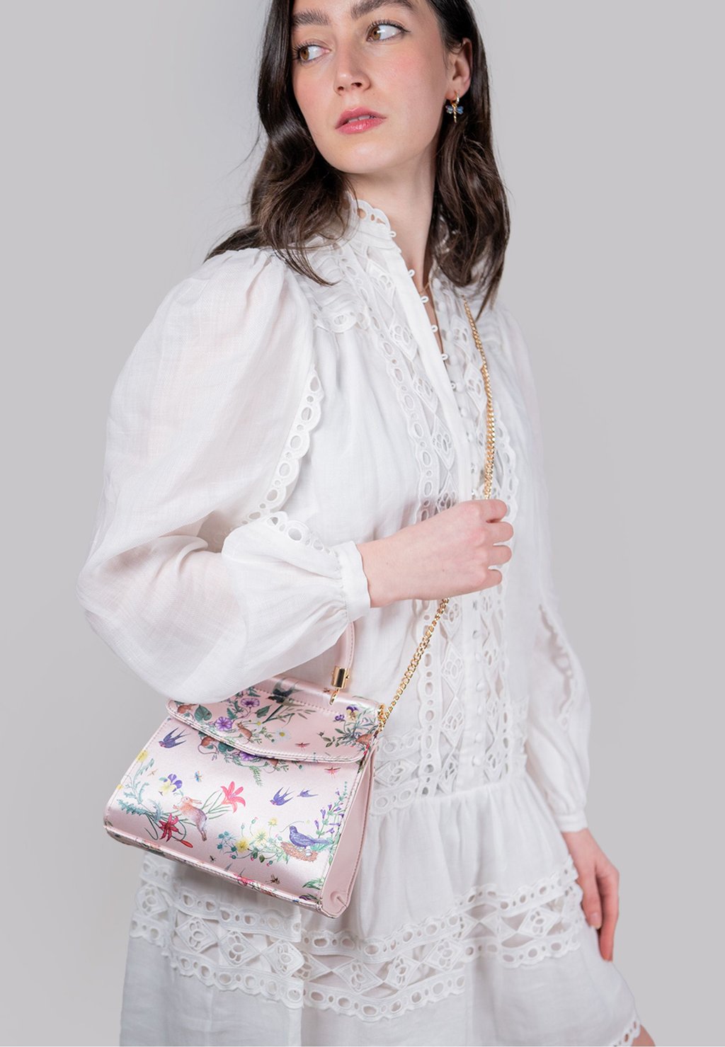 

Сумка-тоут HIGH TEA MINI TOP HANDLE FABLE ENGLAND, розовый