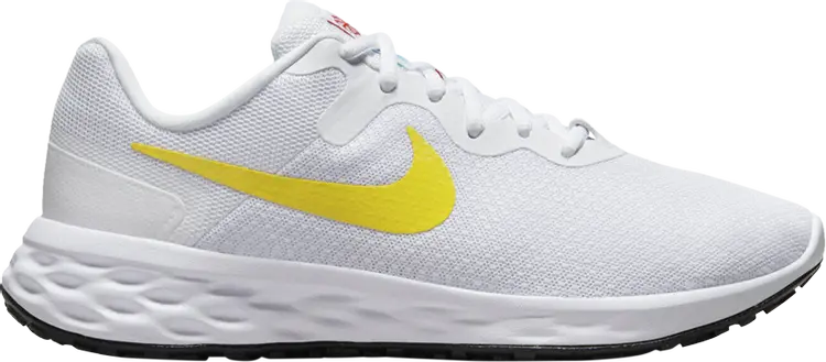 

Кроссовки Wmns Revolution 6 Next Nature 'White Opti Yellow', белый