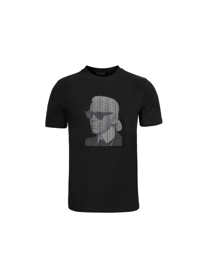 

Футболка 755144 черного цвета Karl Lagerfeld, Черный, Футболка 755144 черного цвета Karl Lagerfeld