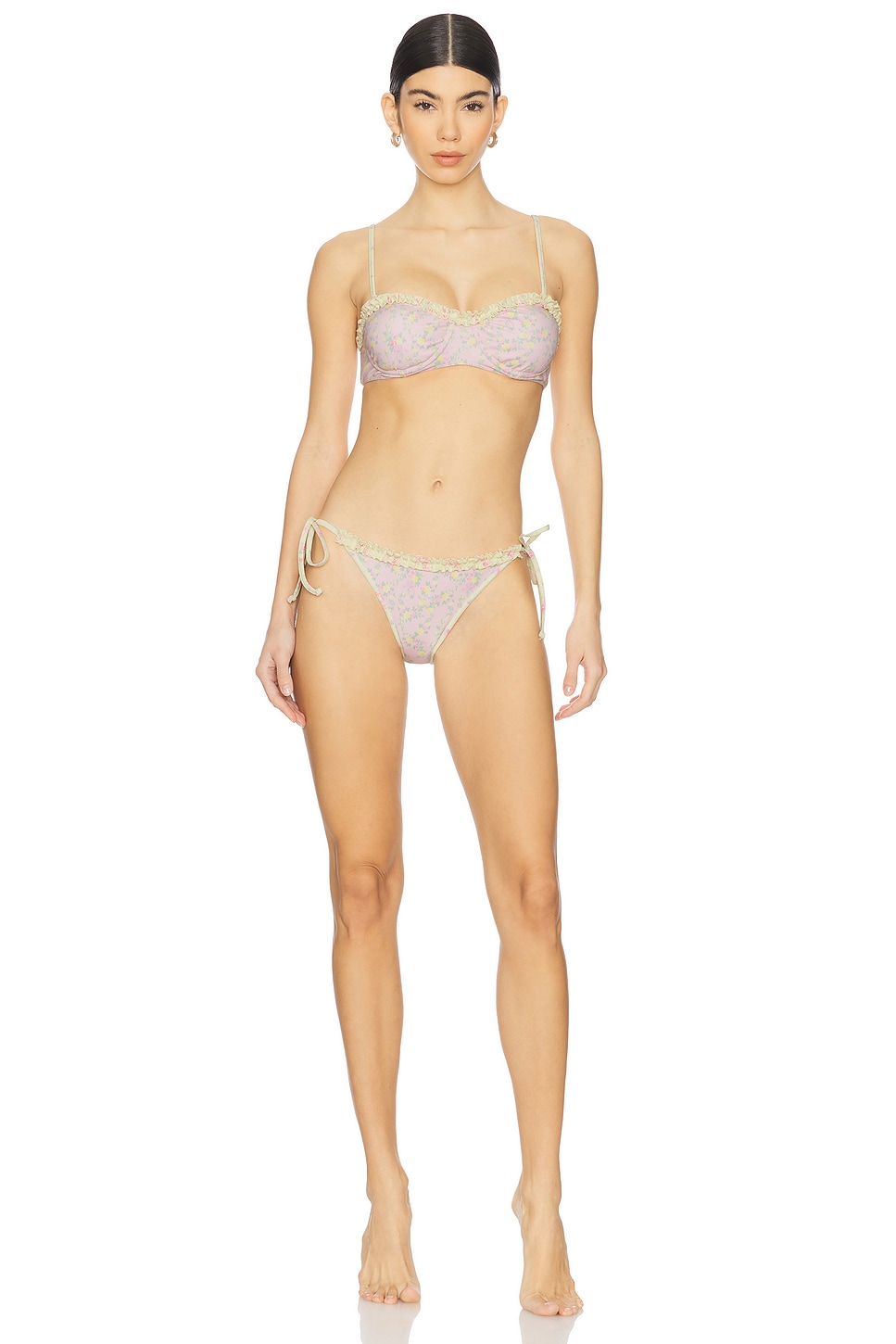 

Бикини Tallie Loveshackfancy, strawberry lemonade