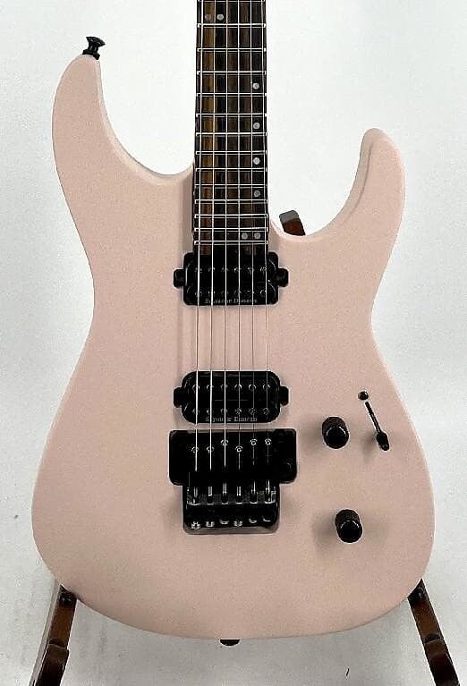 

Электрогитара Jackson American Series Virtuoso Dinky DKV2 Electric Guitar - Shell Pink Serial#: JAS23010