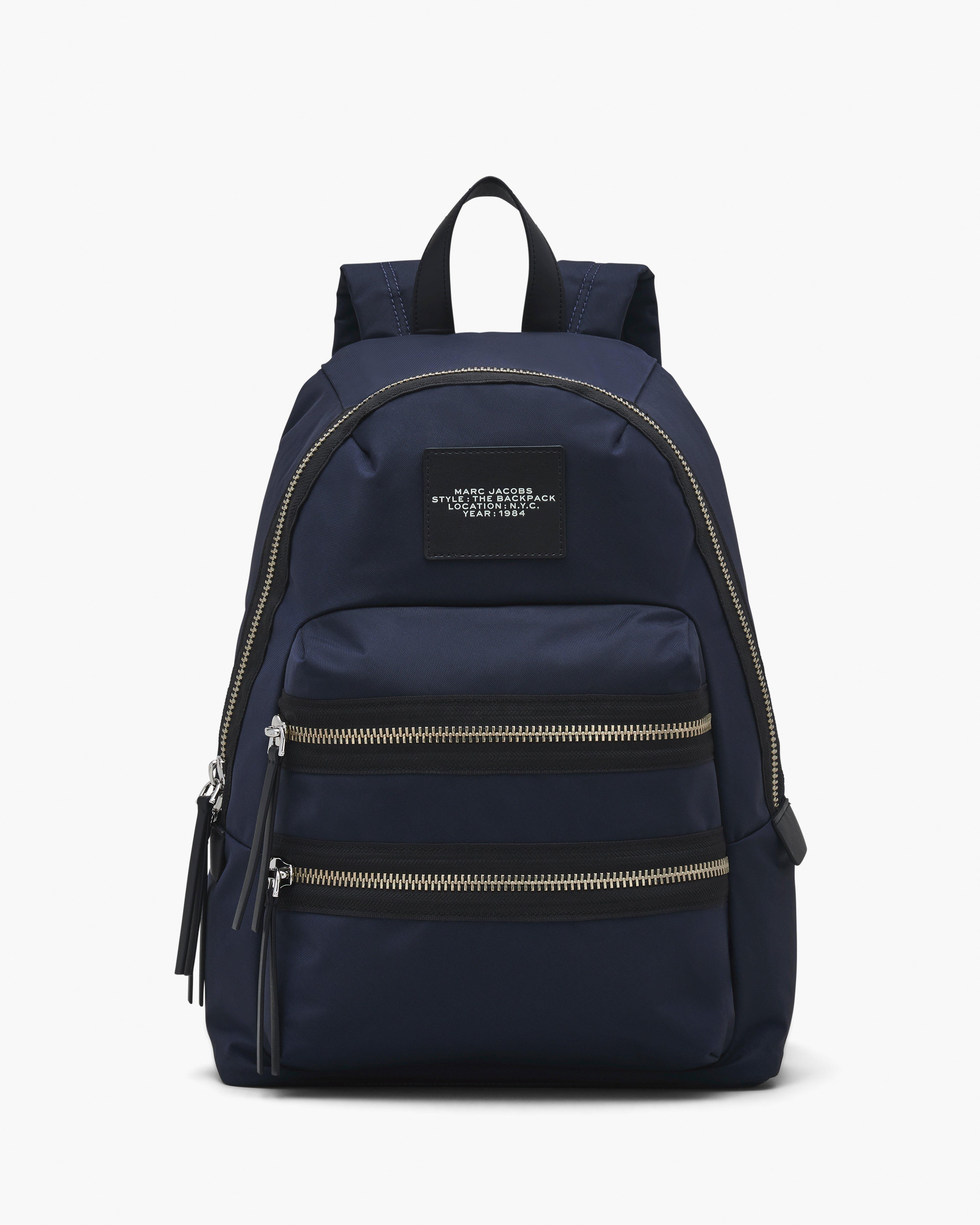 

Большой рюкзак из нейлона Marc Jacobs, цвет Midnight Blue