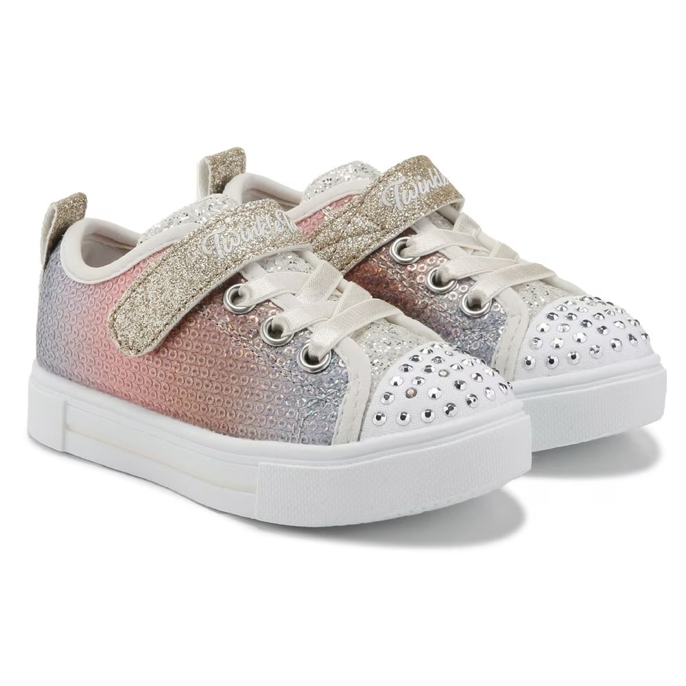 

Мерцание искр кроссовки /маленький ребенок Skechers, розовый