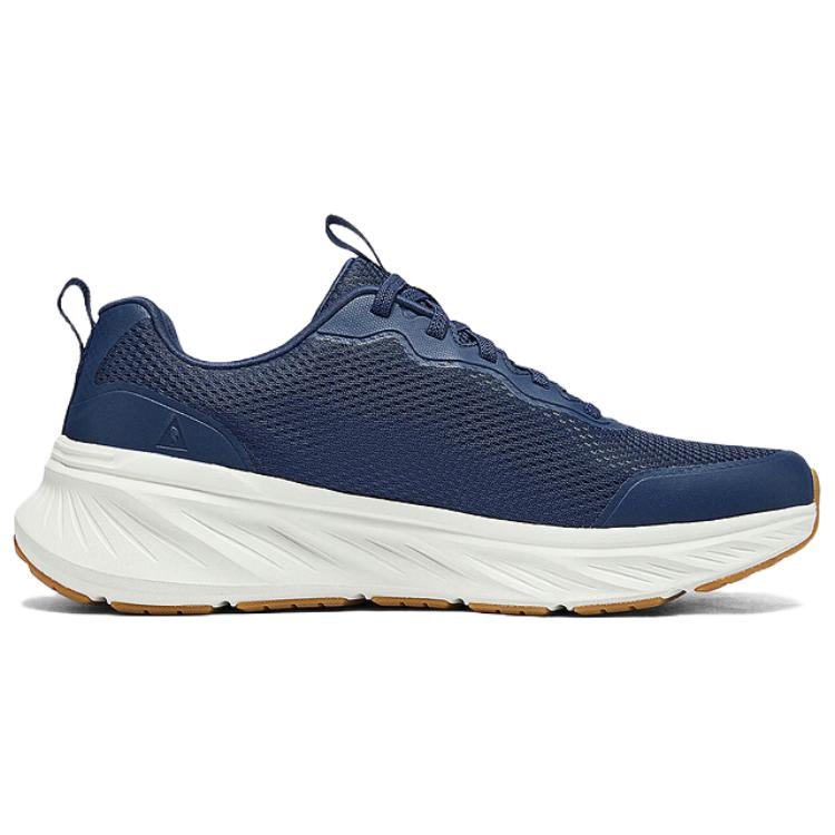 Skechers Мужские спортивные низкие повседневные беговые кроссовки Marine Blue - Marine Blue/White, цвет Marine Blue/White — фото 2