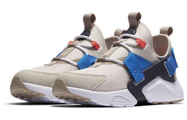 Кроссовки air huarache city low Nike, серый — фото 3