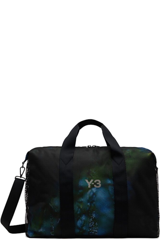 

Черная сетчатая дорожная сумка Weekender Y-3