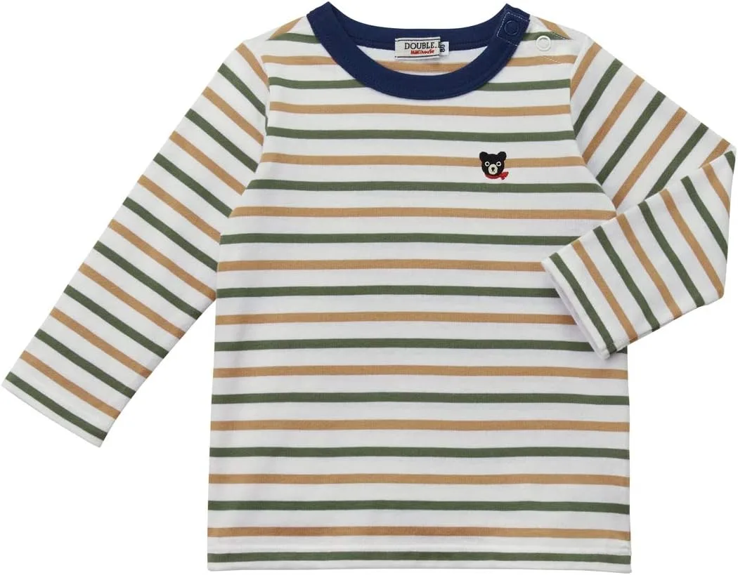 

MIKIHOUSE DOUBLE_B) Футболка 61-5205-825 для мальчиков, 70-150 см MIKIHOUSE(ミキハウス)