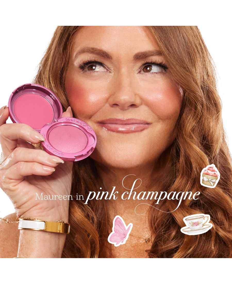 Румяна и сияющий набор Macaron Blush & Glow Tarte, цвет strawberry bliss — фото 4