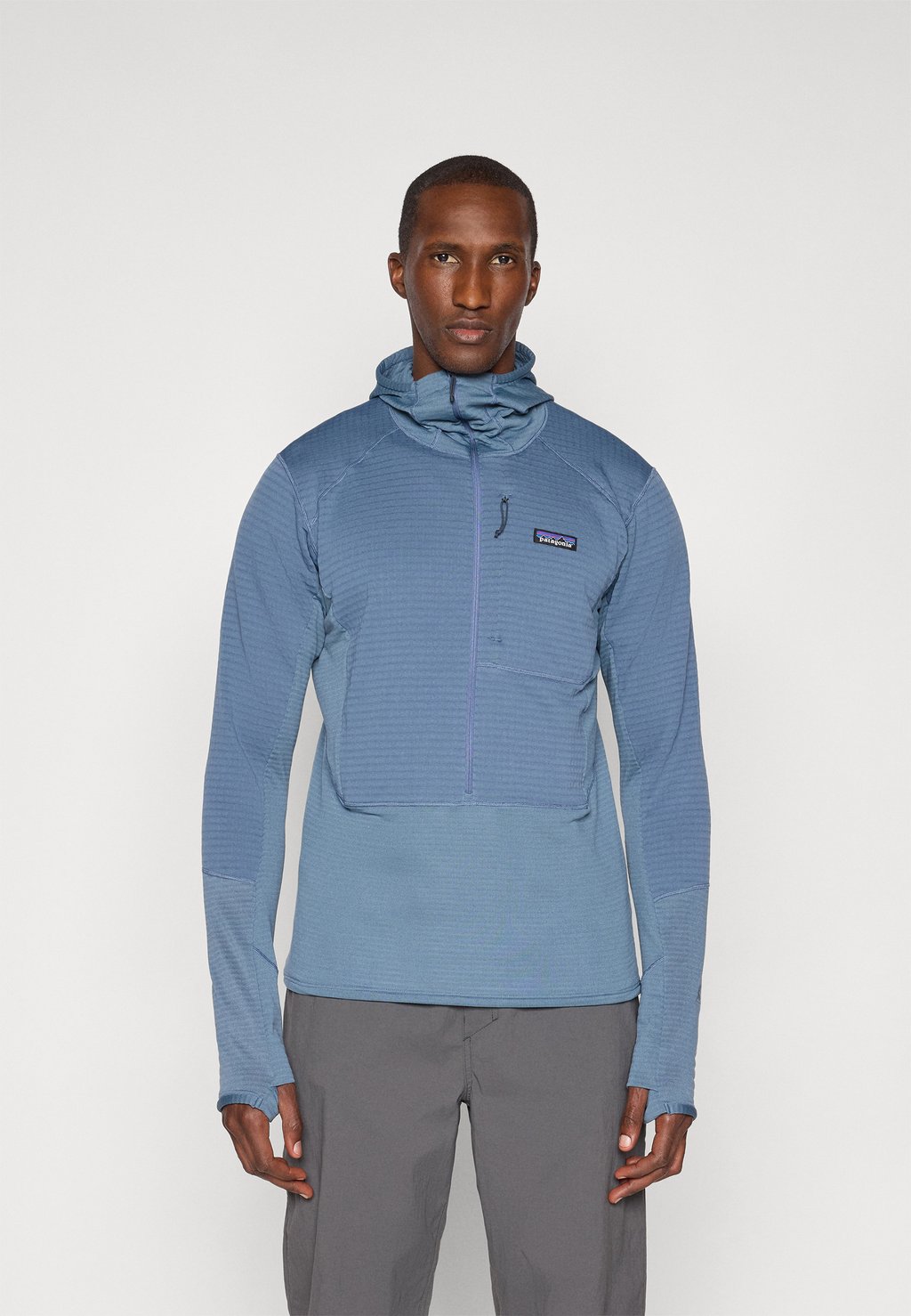 

Лонгслив HOODY Patagonia, синий