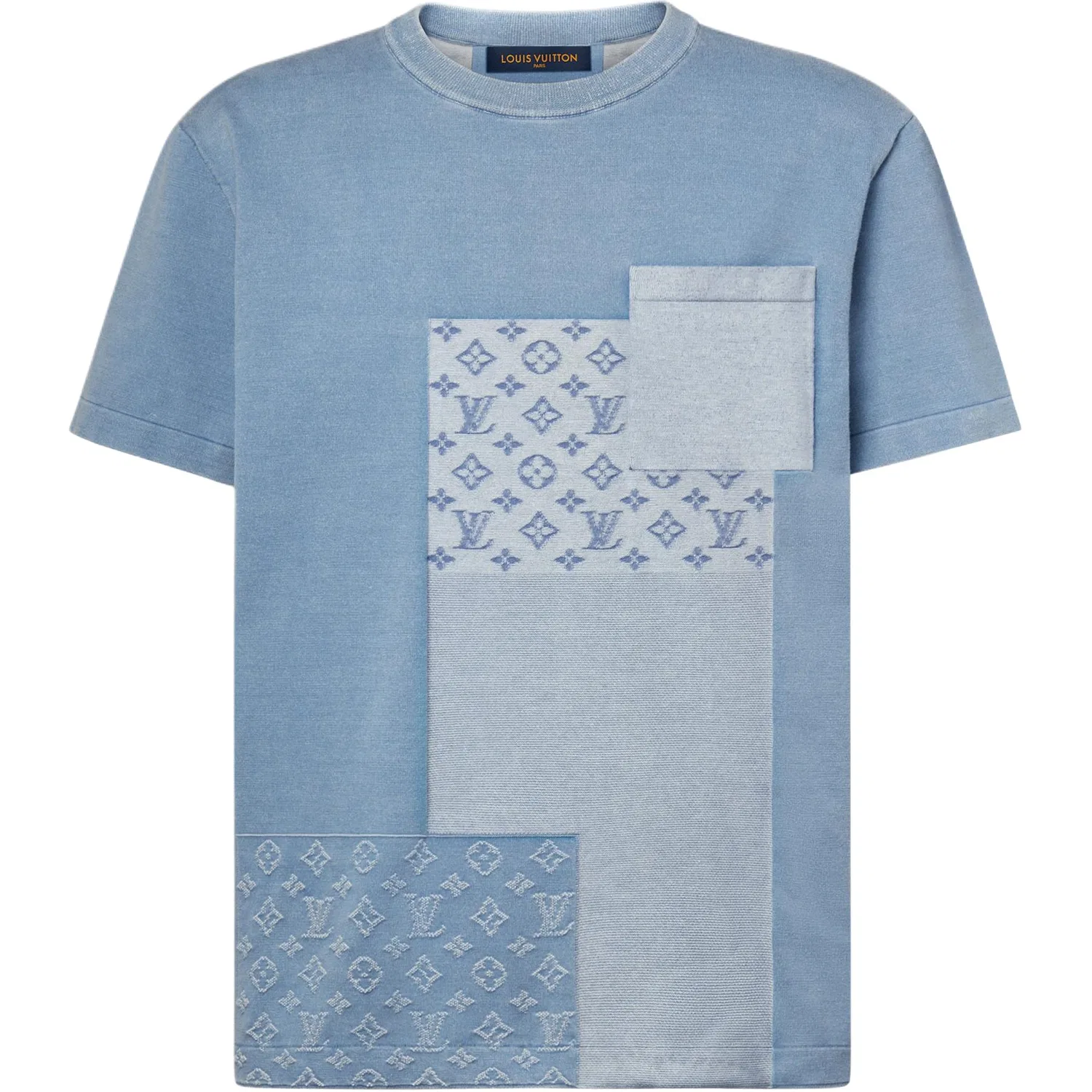 Футболка Louis Vuitton синяя