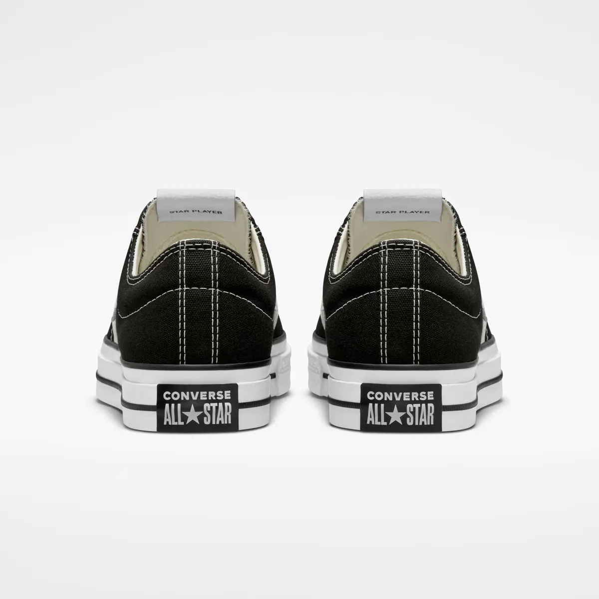 Повседневные кроссовки унисекс Star Player 76 низкие Premium Collection Canvas Converse, чёрный — фото 3
