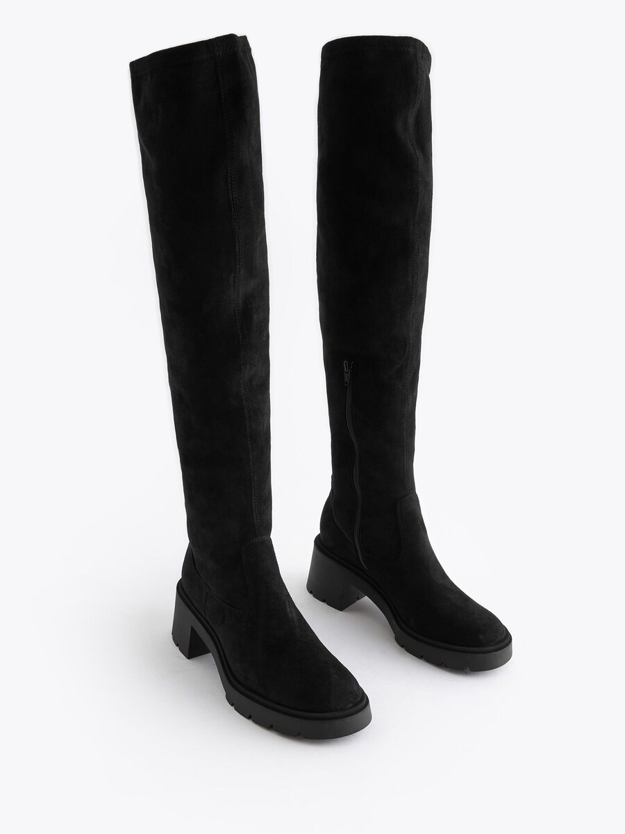 Сапоги выше колена Next Over the Knee Boots, черный — фото 2
