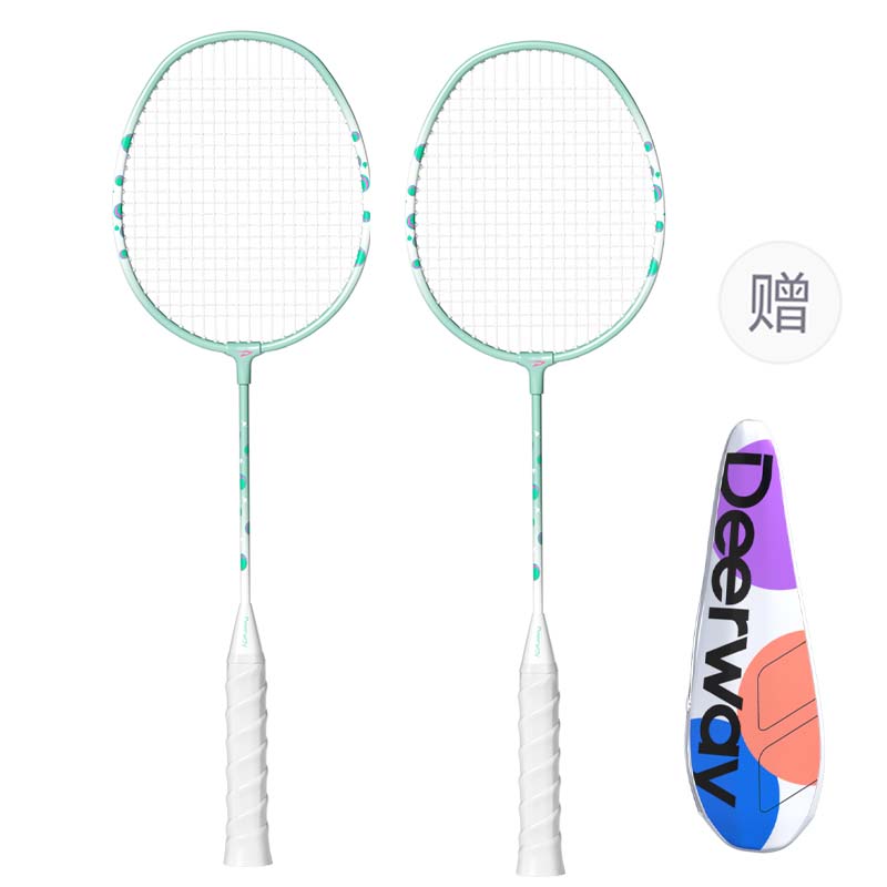 

Ракетка для бадминтона Iron Alloy, контроль, универсальная, для защиты, продвинутый уровень, унисекс, 3U/G5 DEERWAY, ultra-светло-alloy[bubble зеленый double rackets]+original racket bag