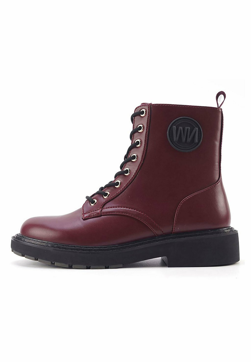 Ботильоны на платформе DR. MARTE DANGIE 3PR Nine West, темно-красный — фото 4