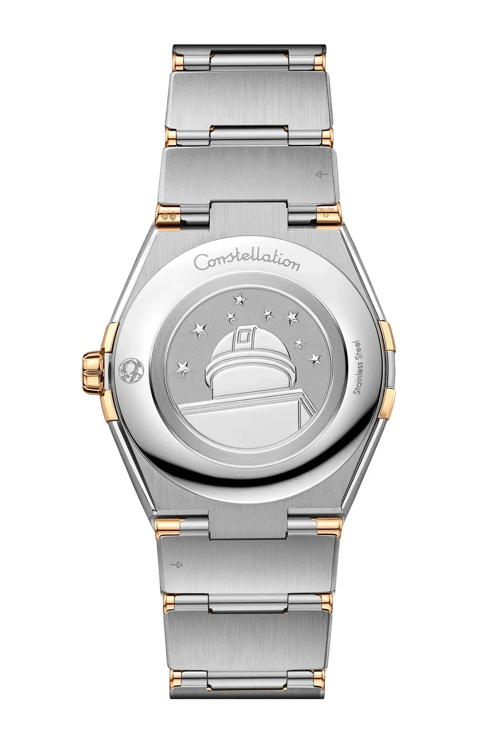 CONSTELLATION 36 ММ, СТАЛЬ-ЖЕЛТОЕ ЗОЛОТО НА СТАЛИ-ЖЕЛТОМ ЗОЛОТЕ - 131.20.36.60.02.002 OMEGA, золотой — фото 2