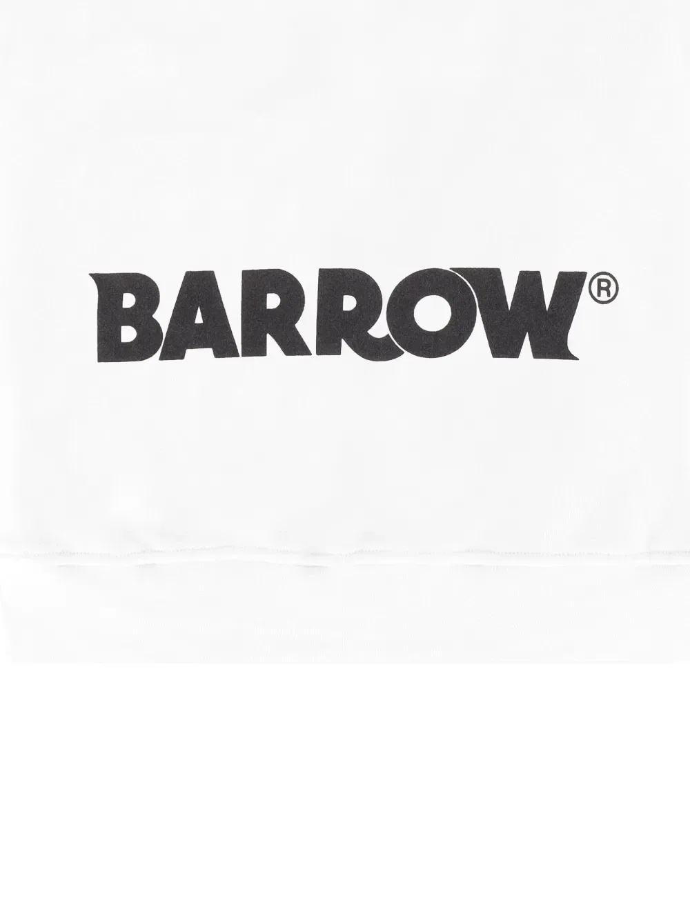 Флисовое худи с культовым логотипом Barrow Kids, белый — фото 4