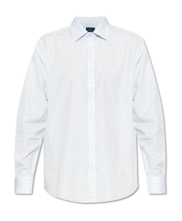 

Клетчатая рубашка Paul & Shark, синий