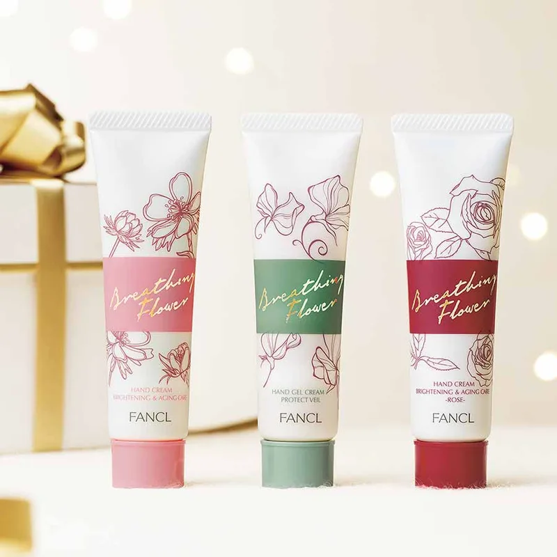 Увлажняющий крем для рук с розой FANCL, Three-Piece Set: Rose Hand Cream 30g+Hydrating Hand Cream 30g+Moisturizing Hand Cream 30g — фото 3