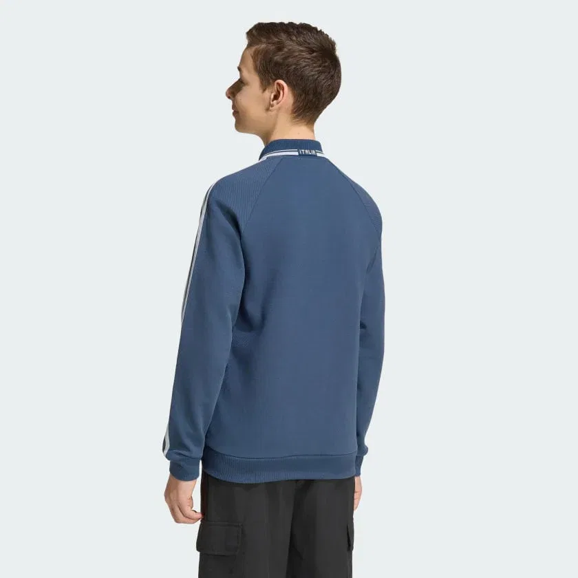 Детская куртка adidas Italy Away Anthem для детей, Night Marine — фото 4