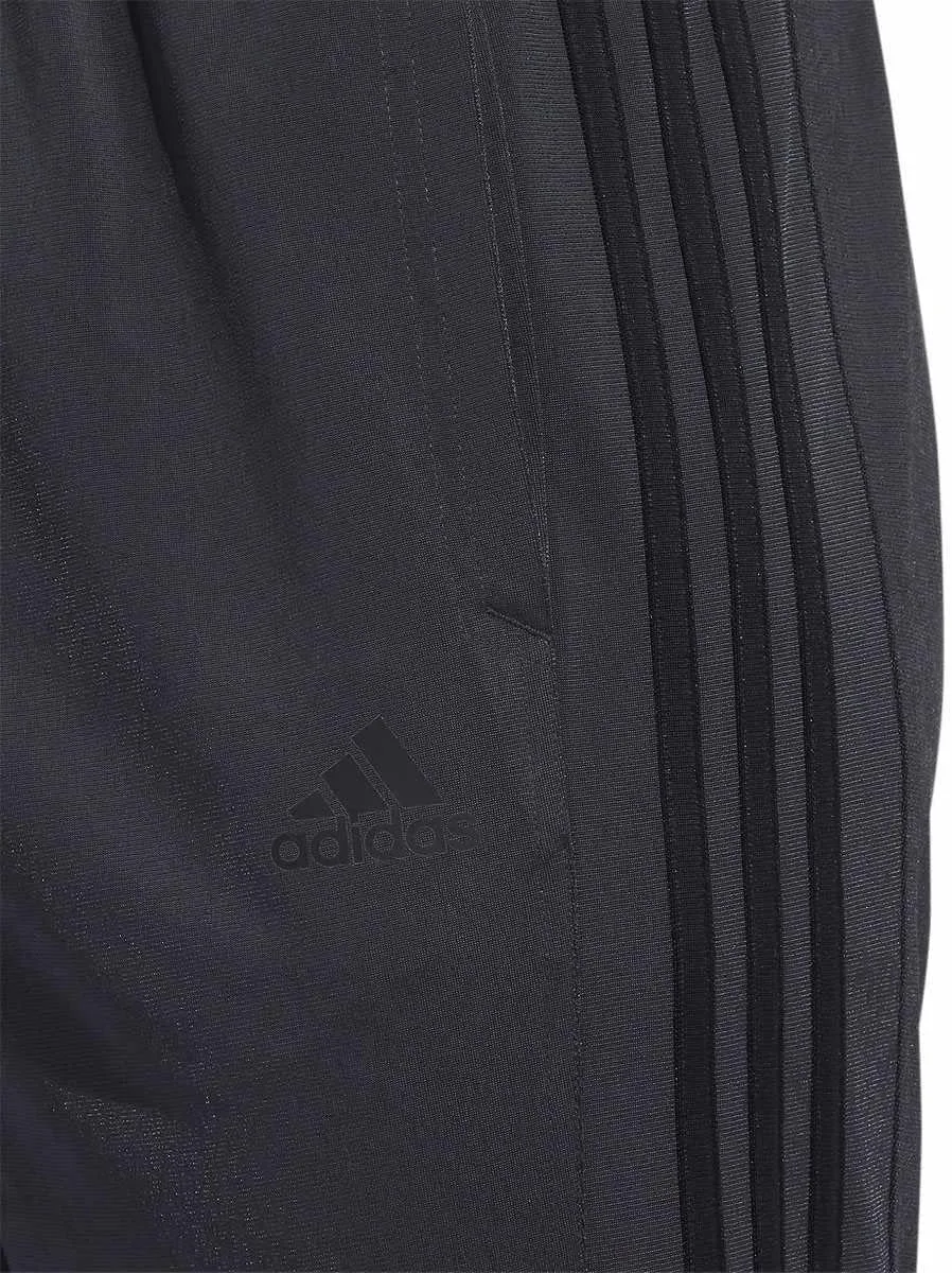 Мужские утепленные трикотажные спортивные брюки с молнией Adidas, черный — фото 4