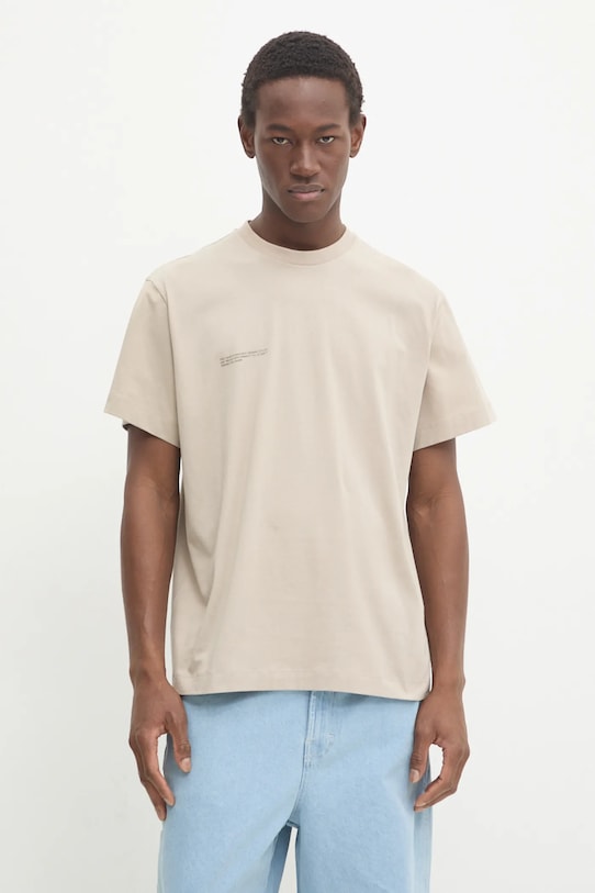 

Футболка из хлопка Pangaia, бежевый