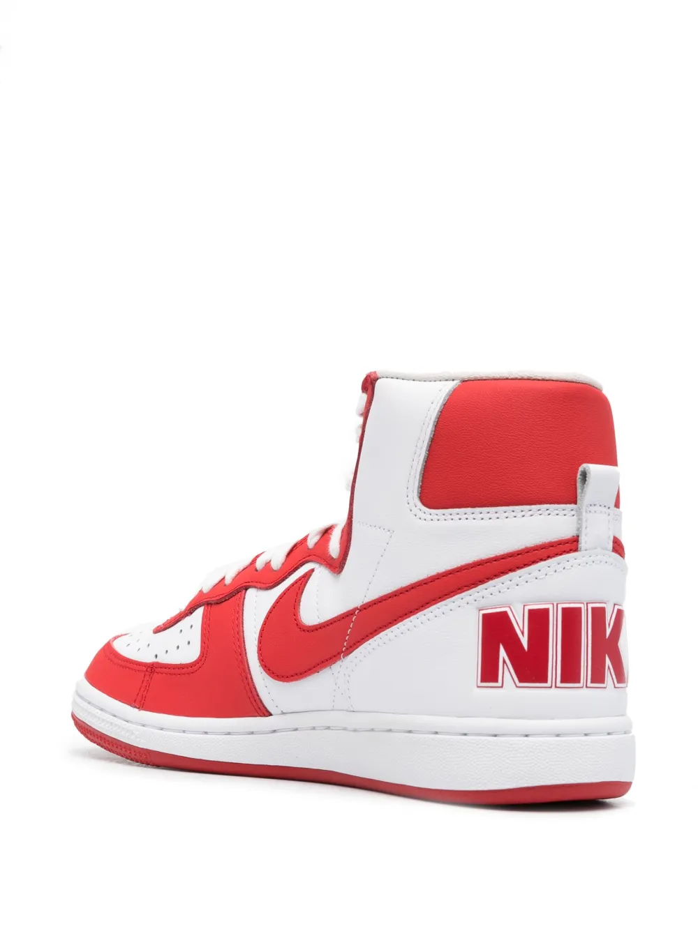 Кроссовки Terminator из коллаборации с Nike Comme Des Garçons Homme Plus, красный — фото 3