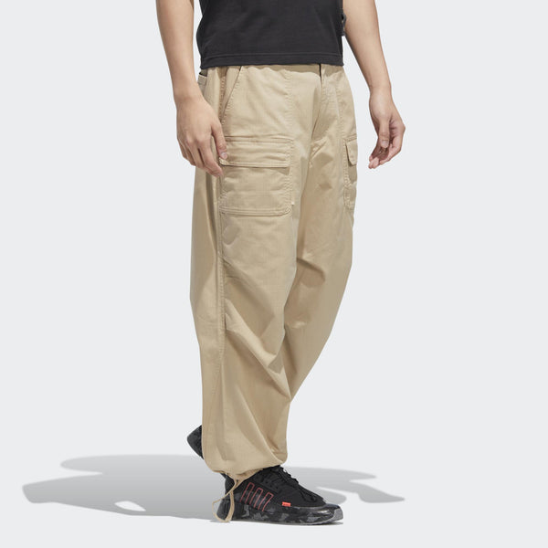 Брюки men's originals solid color sports cargo casual long pants/trousers khaki Adidas, мультиколор — фото 4