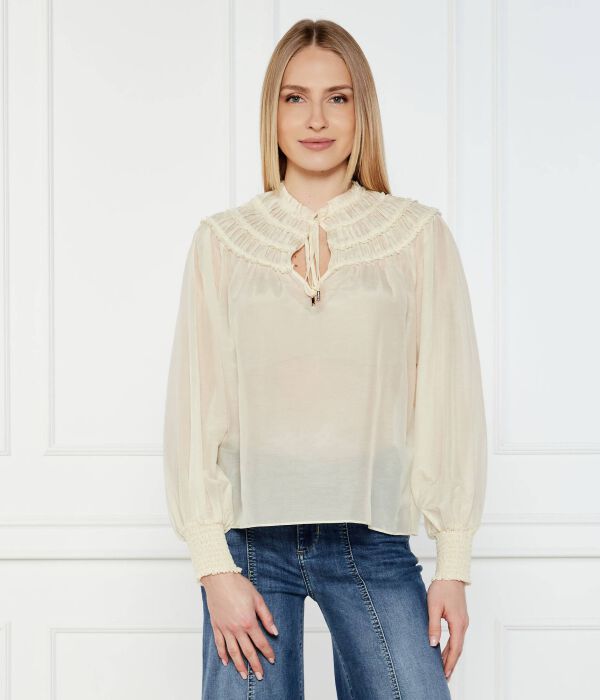 

Блуза Regular fit Liu Jo, бежевый